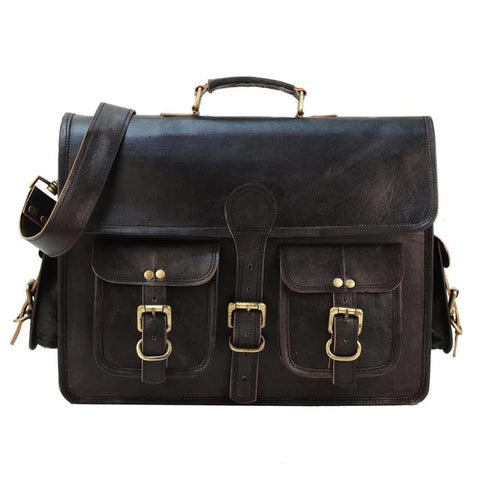 leather briefcase for men