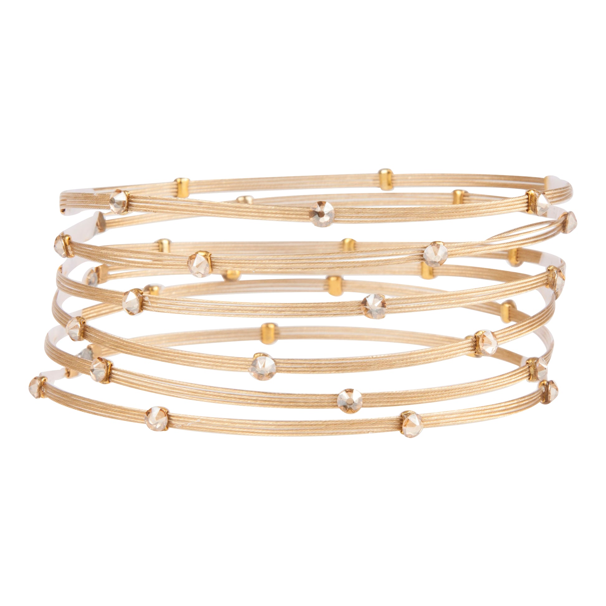 Gold Luz Cord Bracelet - ALIITA