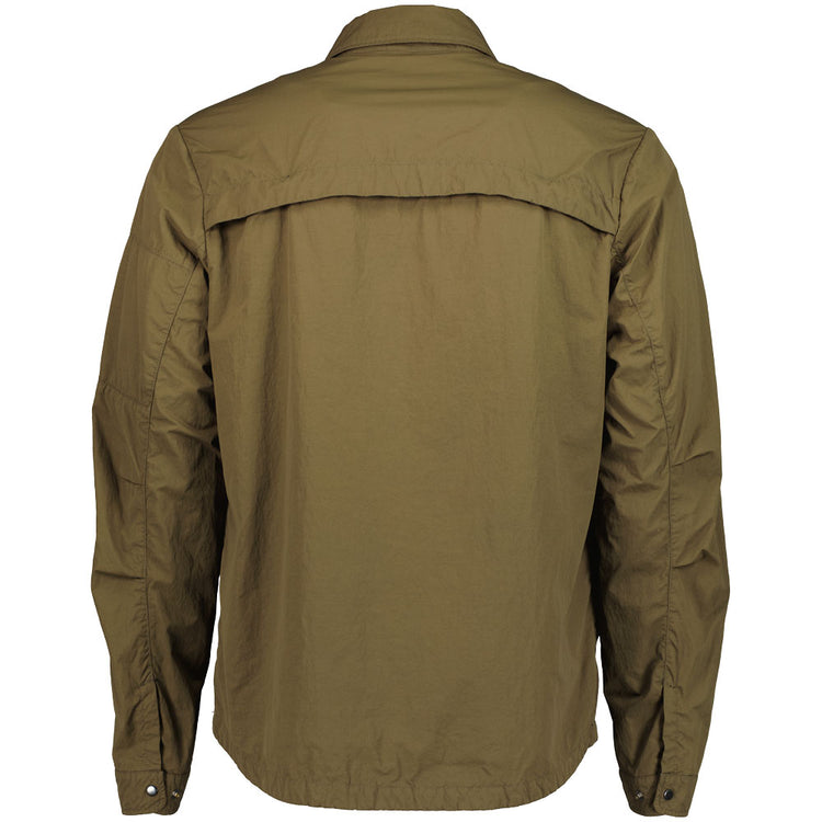 C.P. Company | C.P. Microreps Nylon Overshirt - Ivy Green