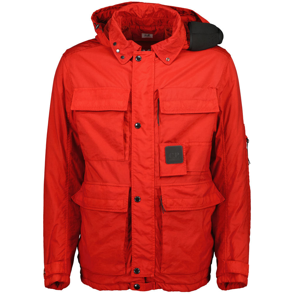 CP Company | C.P. Taylon P Hooded Field Jacket - Pompeian Red