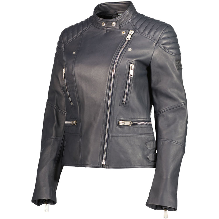 Belstaff | Ladies Sidney 3.0 Leather Jacket - Deep Navy