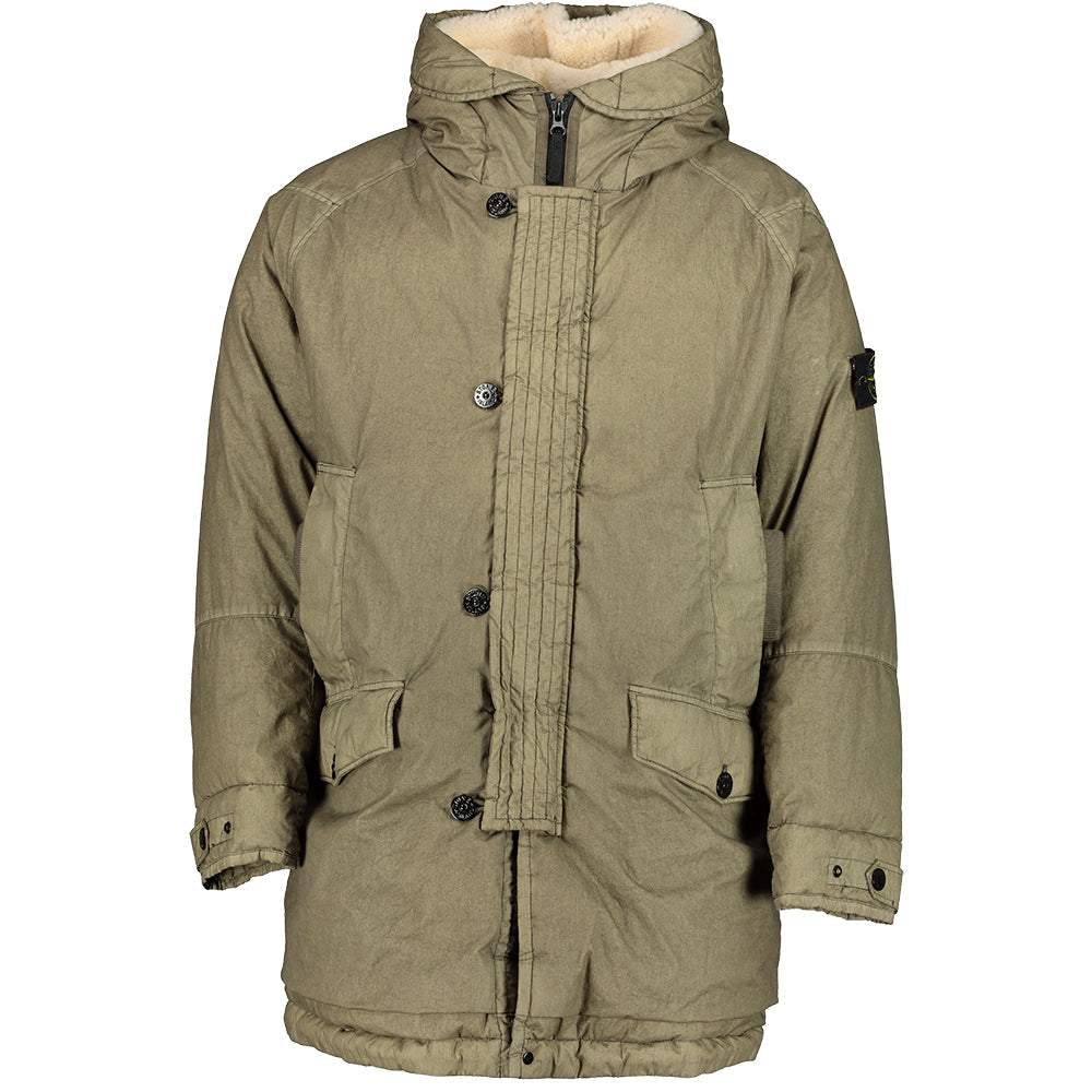 Stone Island | 50 FILI Resinata Down-TC Jacket - Khaki