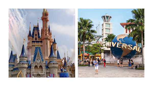 Disney Land, Luna Park, Adventure Parks, Destination Wedding