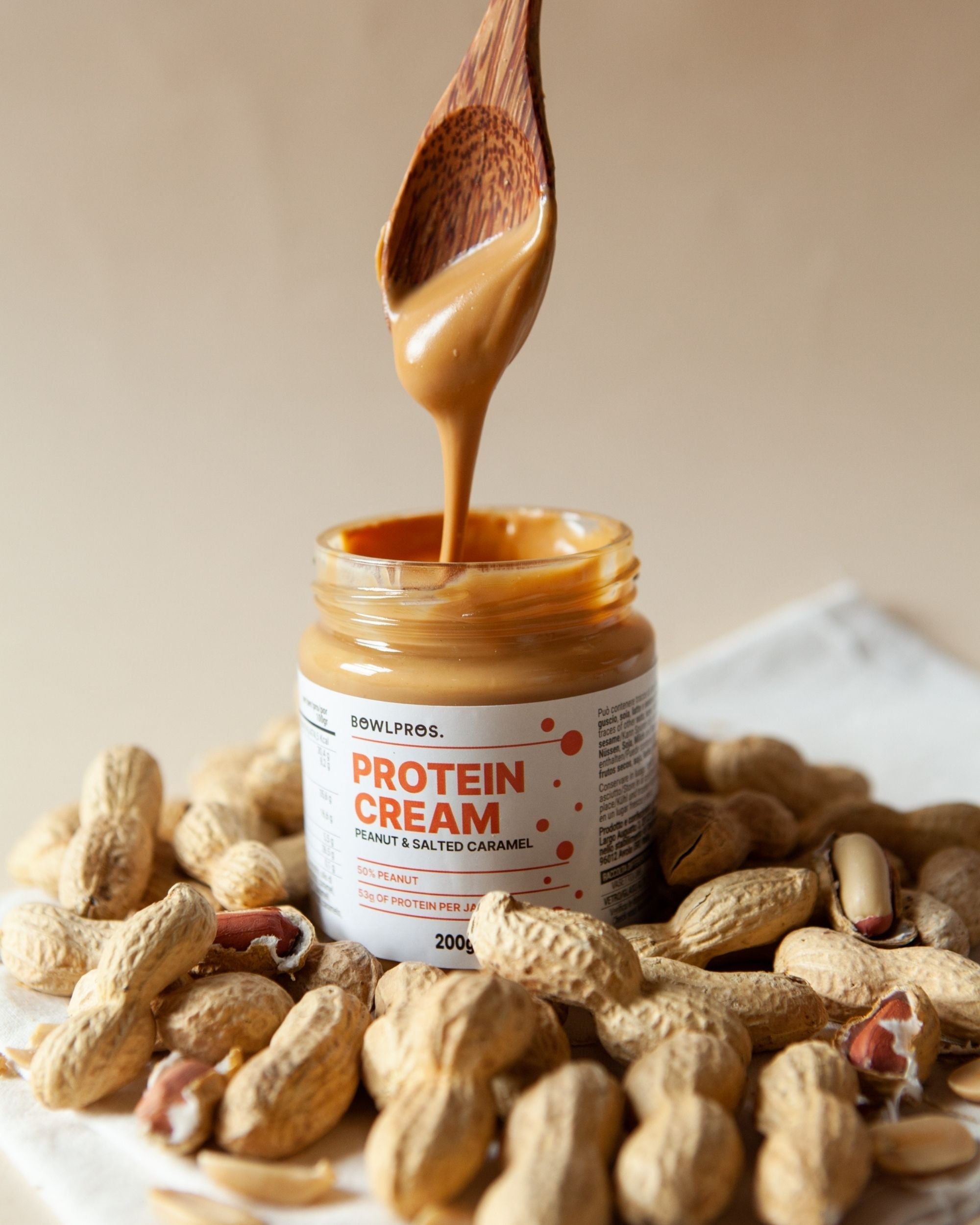 Peanuts and Salted Caramel Protein Cream - Bowlpros.EU product image