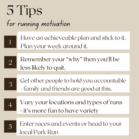 tips for running motivation