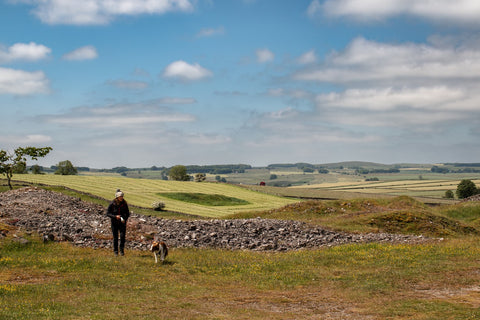 Derbyshire countryside Peak District walk Magpie Mine