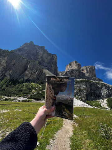 Dolomites guidebook for via ferrata and climbing