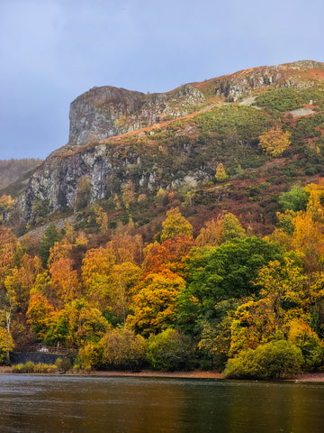 Autumn colours at Derwentwater in the Lake District