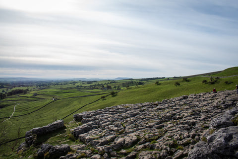 limestone pavement at Malham Cove