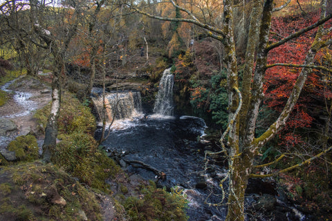 Lumb Hole Waterfall perfect for wild swimming in Yorkshire