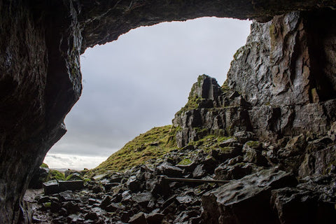 Inside Victoria Cave Yorkshire Dales walks