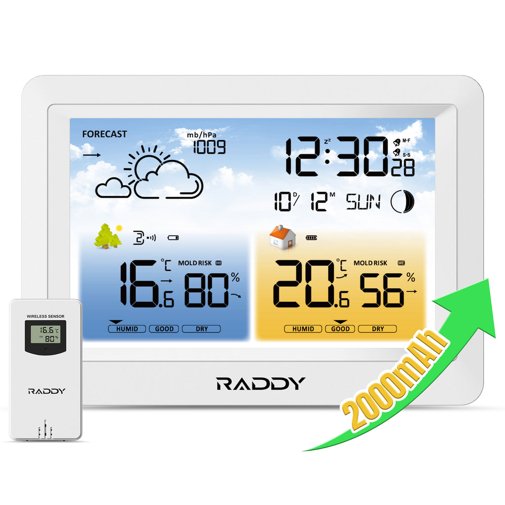 Raddy PT-1 Wireless Water Thermometer, Digital Screen