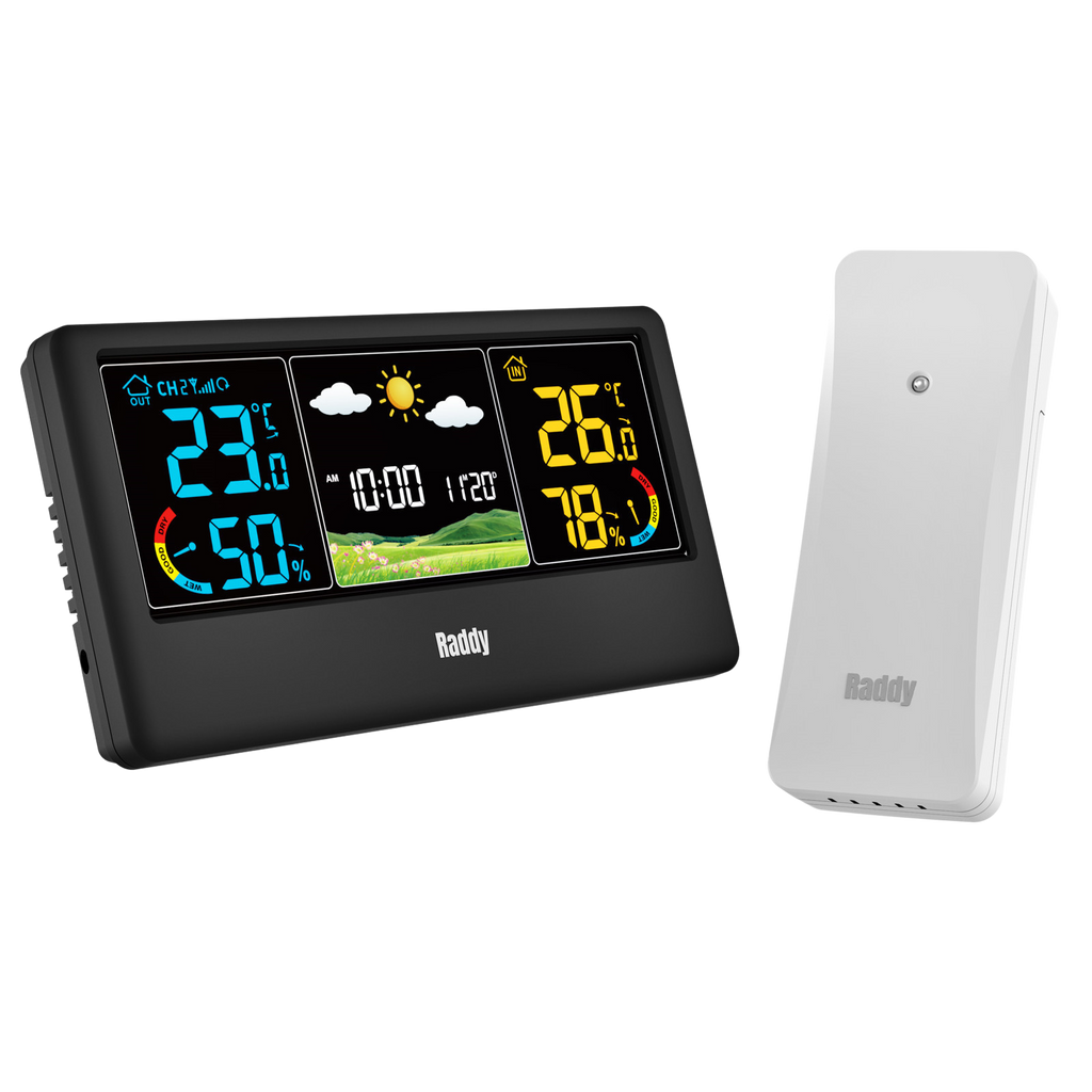 Digital Weather Station / Weather Clock with Color Display