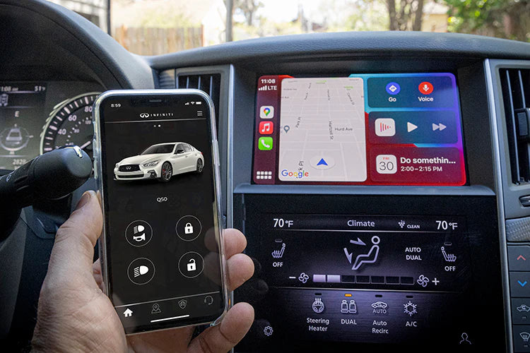 Infiniti Q60 Apple Carplay & Android Auto Upgrade