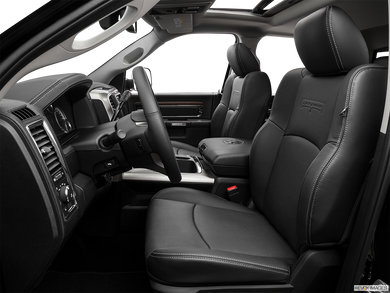 Dodge Ram Tesla Carplay Screen controls heated and massage seats