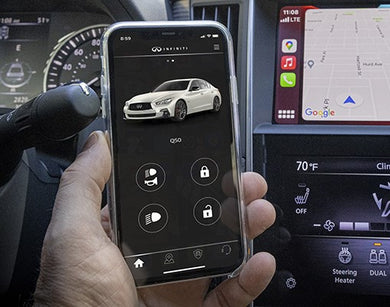 Infiniti Q50 Tesla Carplay Screen creates an enhanced Bluetooth connection