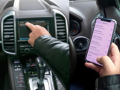 Porsche Cayenne Apple Carplay Module creates enhanced Bluetooth connection