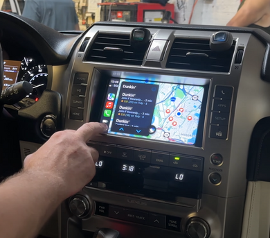 Lexus GX Apple CarPlay Module retaines touchscreen