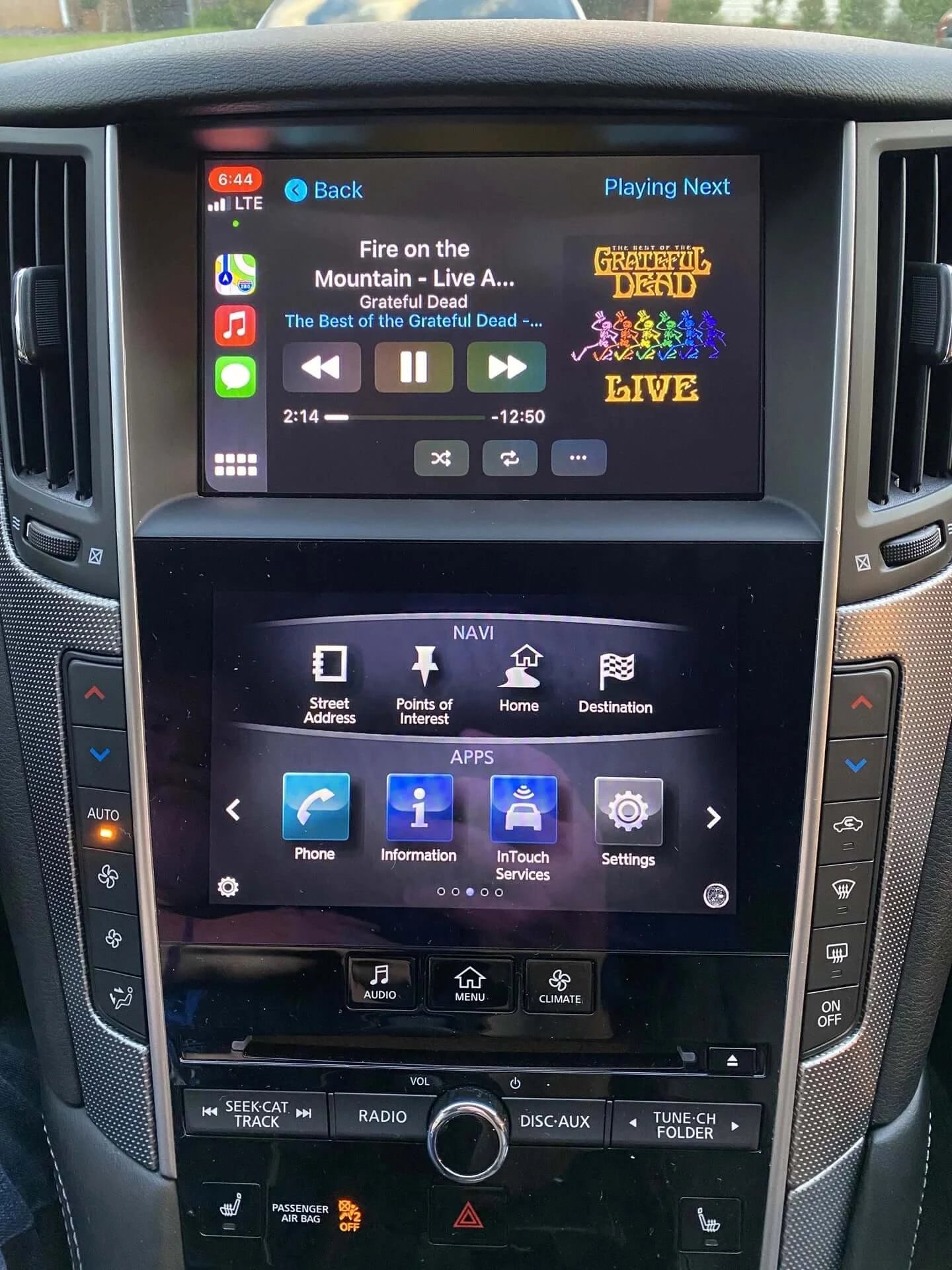 Infiniti Q50 Apple Carplay & Android Auto Module