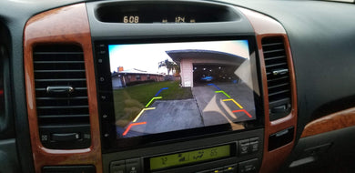 Lexus GX Apple CarPlay Module operates factory reverse camera flawlessly