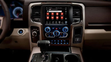 Dodge Uconnect Apple Carplay works with all factory headunit buttons and wheels