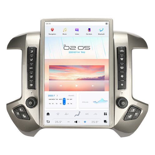 Chevrolet Silverado Tesla Carplay Screen