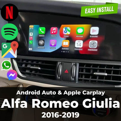 ANDROID autoradio navigatore per Alfa Romeo Mito 2015-2018 CarPlay