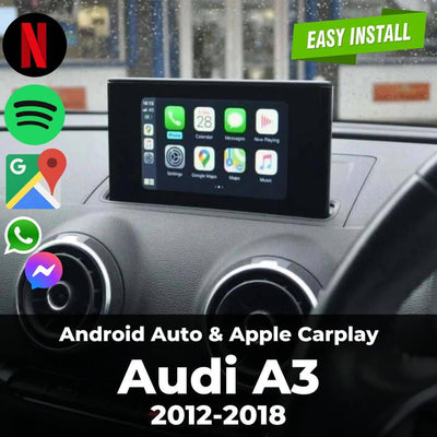 Apple Carplay sans fil et Android Auto sur Audi A3 écran d'origine –  GOAUTORADIO