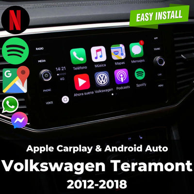 Apple Carplay sans fil / Android auto pour VOLKSWAGEN Tiguan II (AD1)  (2016-)