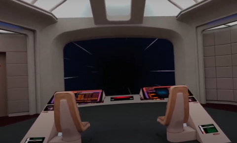 Star Trek - The next generation Bridge