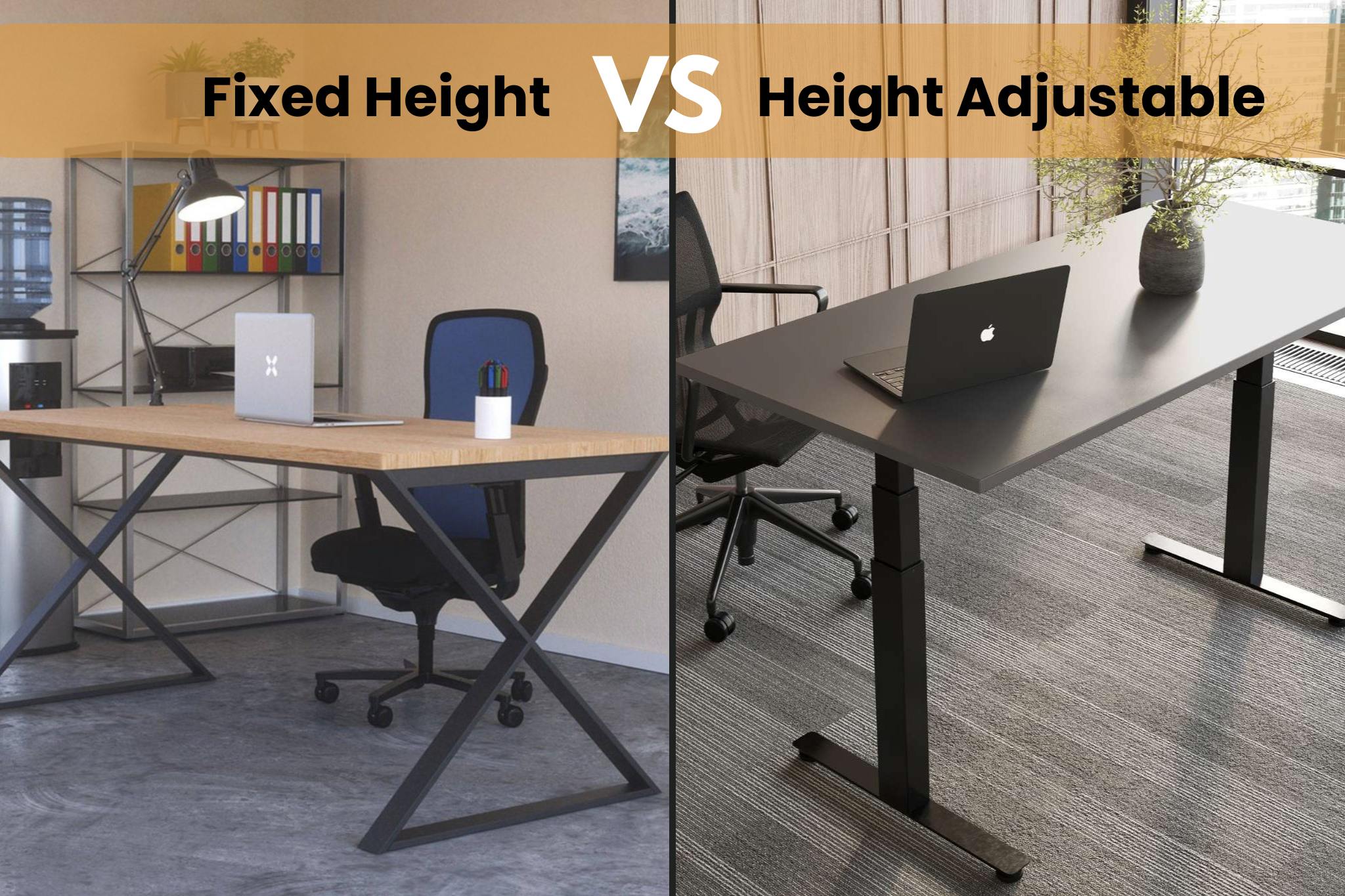 Ideal Standing Desk Height - Fixed Height versus Height Adjustable