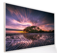 Infrared Panel Heater - 1200W Picture Washing Landscape - left side view