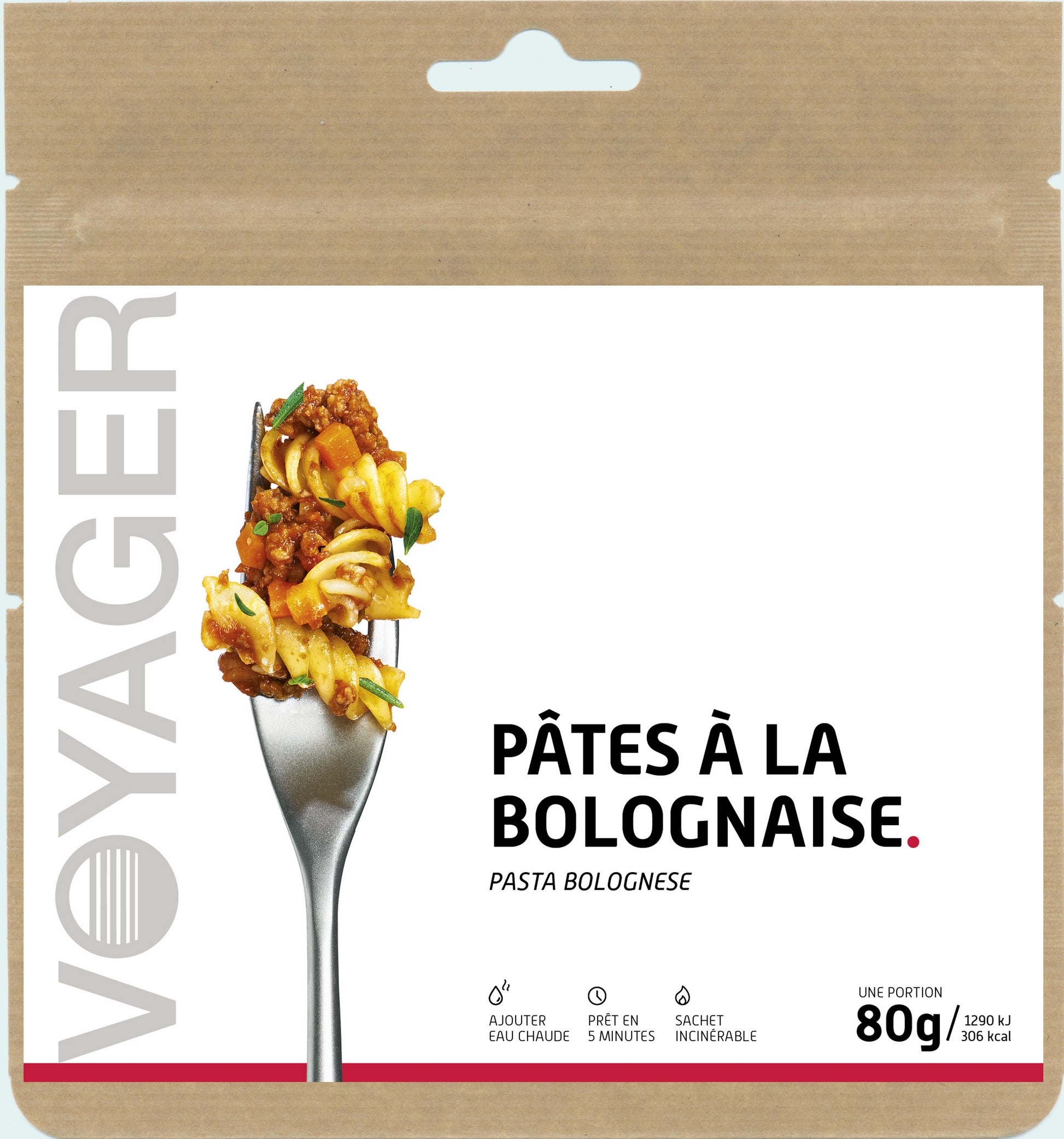 Pasta Bolognese 80g/280g tai 160g/560g – 