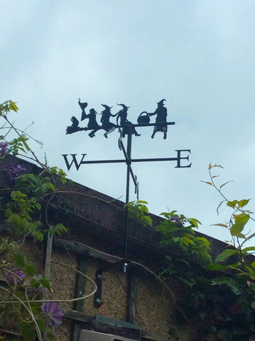 Bespoke witches weathervane
