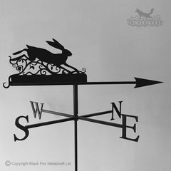 Hare running weathervane