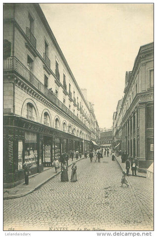 Rue Santeuil historisches Briefpapier Madame Pottin und Foglietto