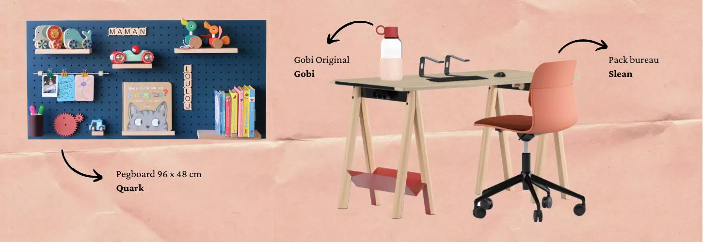 idées cadeaux made in France quark pegboard Slean mobilier Gobi gourdes