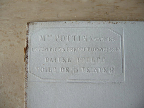 pottin papier pellée invention perfectionnement Foglietto