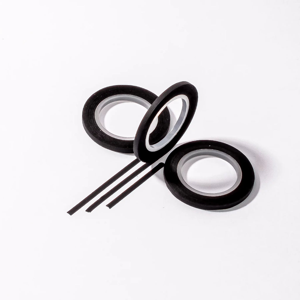 masking tape fin 3mm noir ideal kanban papeterie foglietto