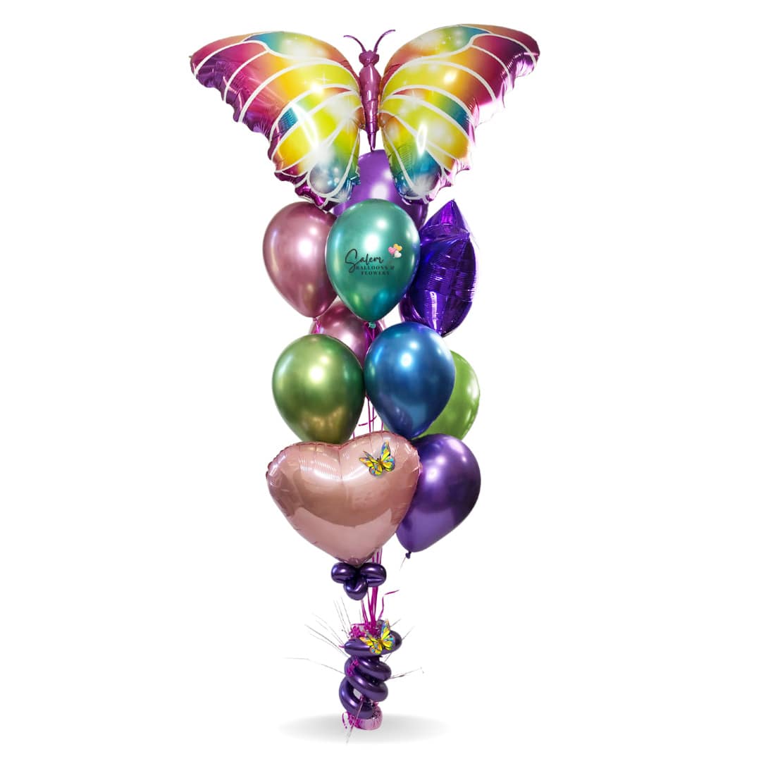 BUTTERFLY BALLOON BOUQUET – Boga Balloons