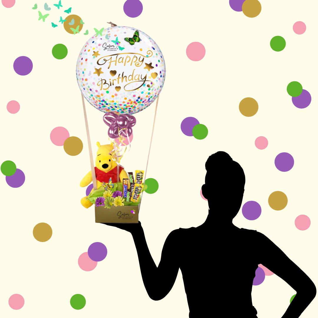 Bubble Balloon Happy Birthday regali e palloncini