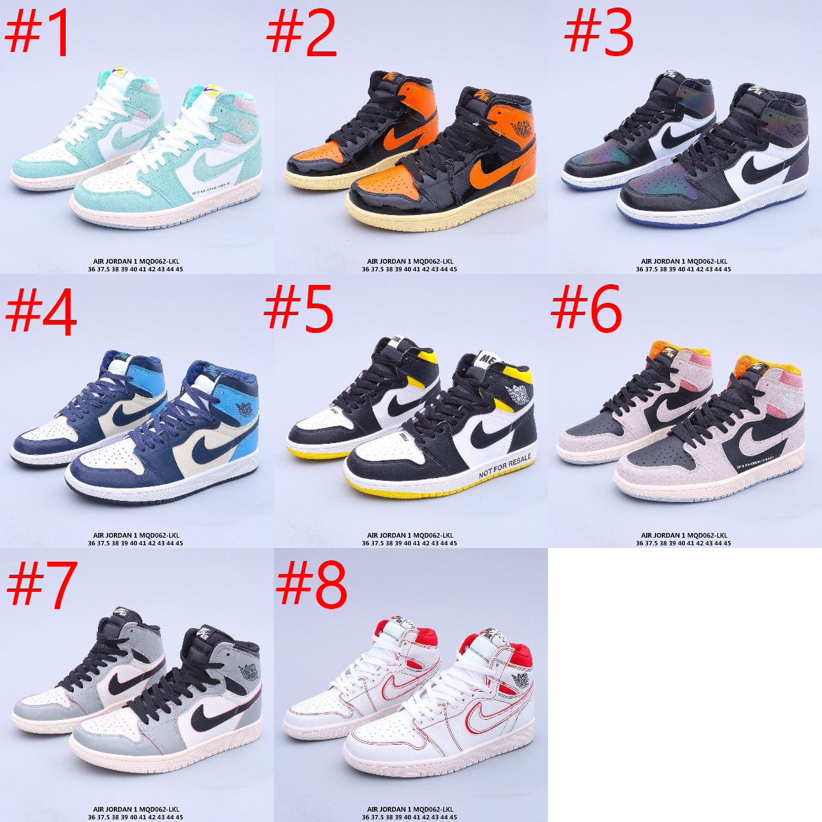 NIKE Air Jordan Retro AJ1 high-top casual sports basketball shoe