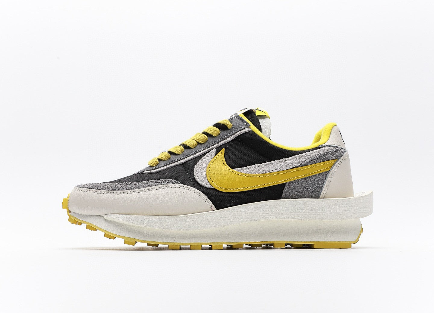 Nike LD Waffle sacai Undercover Black Bright Citron Sneakers Shoes