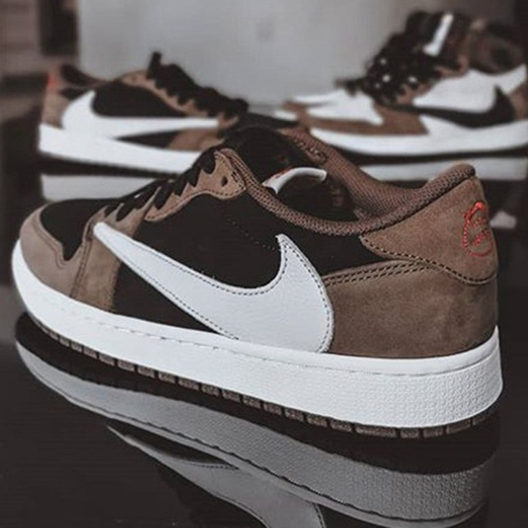 Nike Air Jordan 1 Low Brown Sneakers Shoes