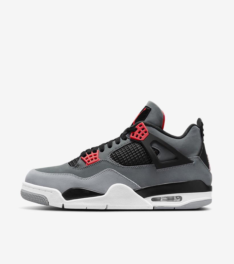 Nike Air Jordan 4 Retro Infrared Sneakers Shoes