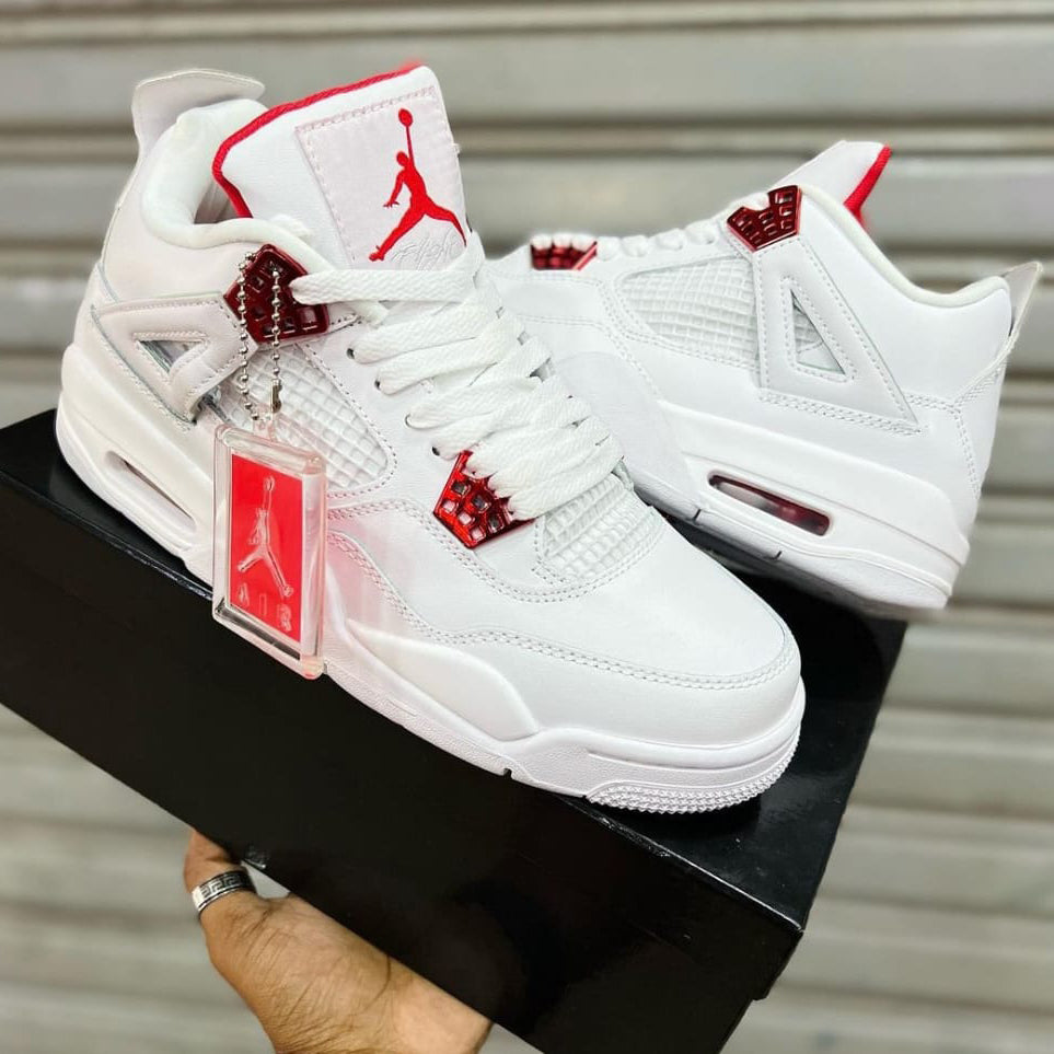 Nike Air Jordan 4 Retro Metallic Red Sneaker