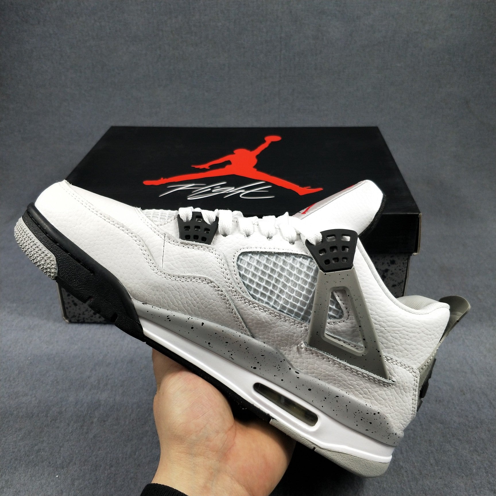 Nike Air Jordan 4 Men's and Women's Sneakers Shoes