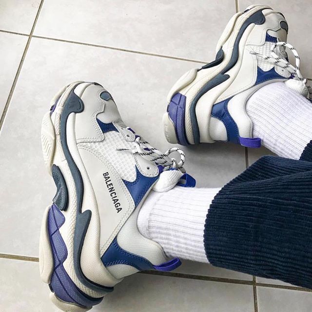 Balenciaga Triple S Men's and Women's Sneakers Shoes