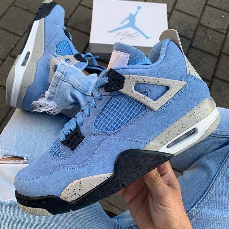 Nike Air Jordan 4 Retro University Blue Sneaker