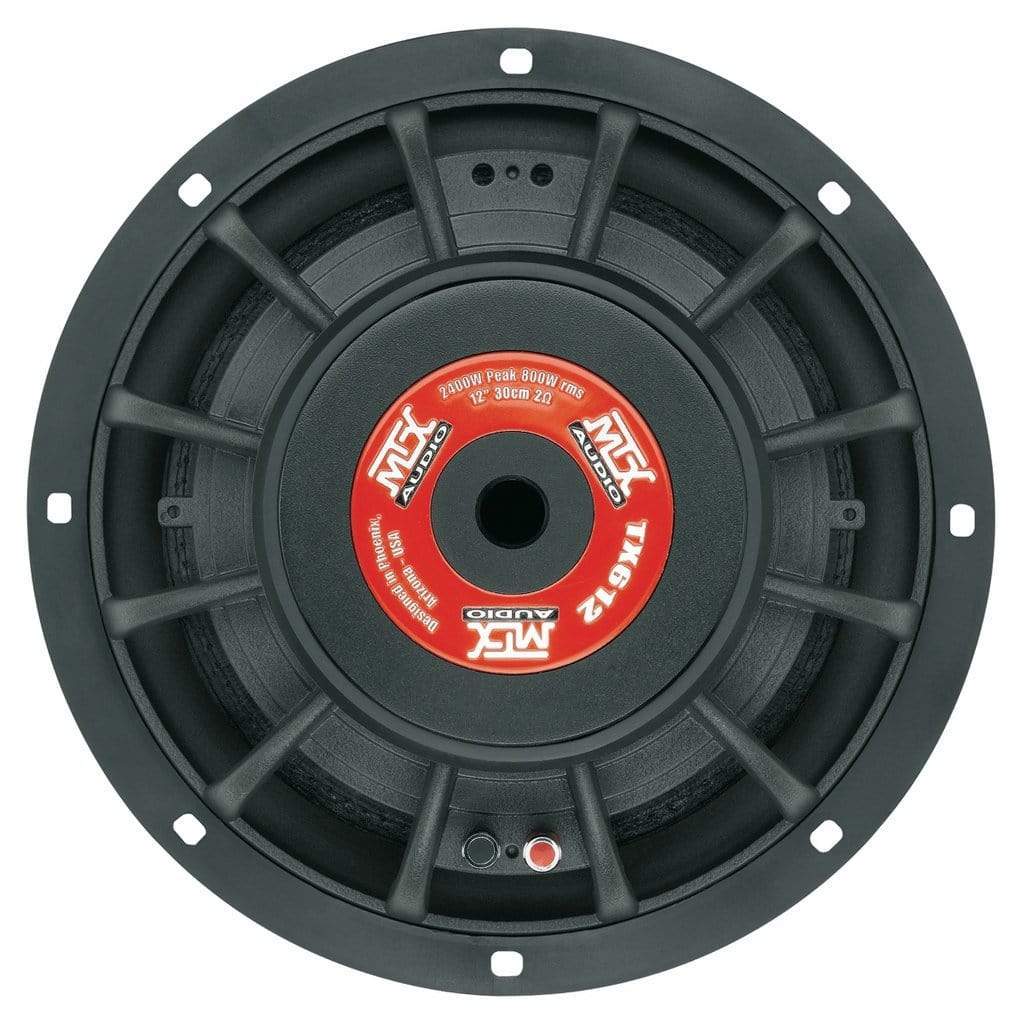 mtx red subwoofer